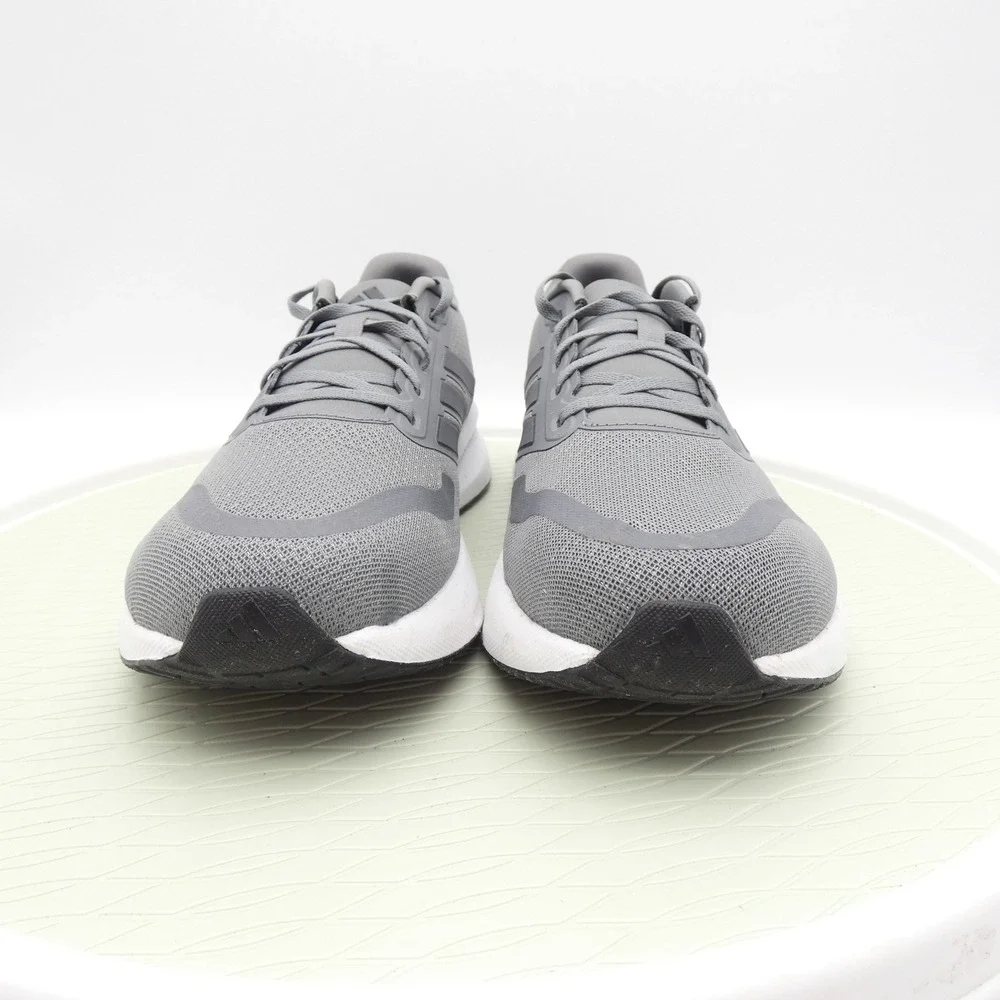 Adidas Falcon Run 2.0 Mens Grey Black Running Shoes Sneakers GV9553